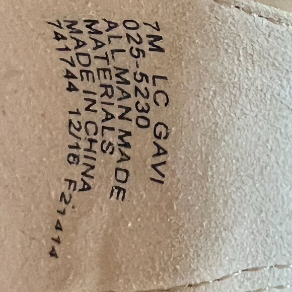 Liz Claiborne Brown Strappy Open-Toe Heels With Back Zipper Closure 7M - Picture 5 of 13